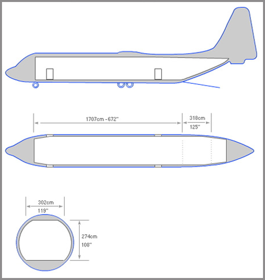 схема Lockheed L-100-30 Hercules